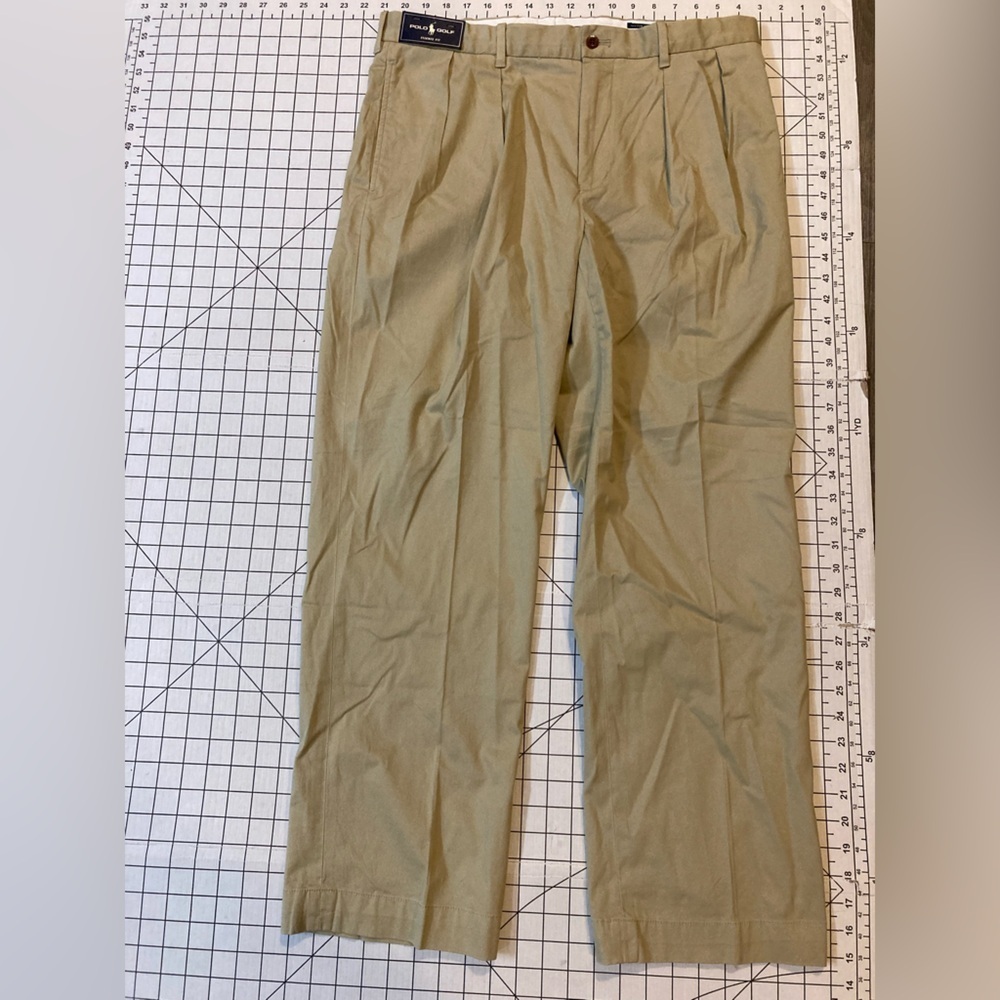 NWT Polo Ralph Lauren Men’s 34/30 Khaki Twill Golf‎ Pants